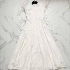 未使用♡24SS セルフォード カシュクール リボン ノースリーブ ワンピース