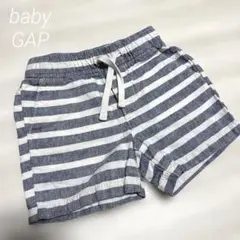 baby GAP ベビーギャップ♡ストライプ柄 ハーフパンツ 18-24m 90