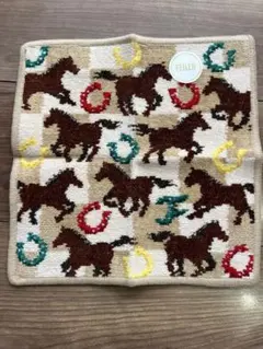 【新品未使用】フェイラー スプリントホース ハンカチ 馬