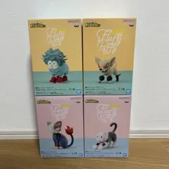 僕のヒーローアカデミア Fluffy Puffyシリーズ4体セット