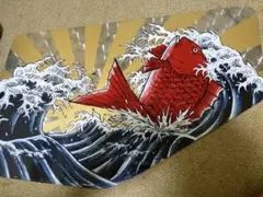 般若✨和柄✨魔除け✨ウインドウパネル✨三菱ふそう✨ベストワン