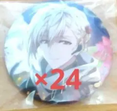 アイドリッシュセブン アイナナ ŹOOĻ 棗巳波 ブラホワ BW 缶バッジ