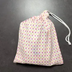 F455巾着袋　ハンドメイド