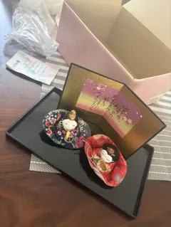 雛人形セット　　12センチ✖️20センチ