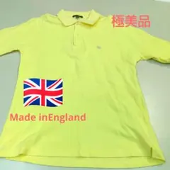 極美品　イギリス製バーバリーロンドン　ポロシャツ　BURBERRY　LONDON