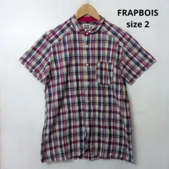 FRAPBOIS フラボア　半袖チェックシャツのサムネイル