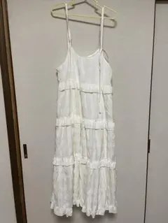 Alley by w closet オフホワイト ワンピース
