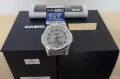 【中古美品】カシオ ウェーブセプター 電波ソーラー WVA-M630D