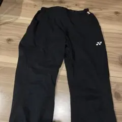 YONEX ブラック ウォームアップパンツ