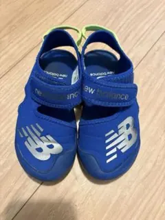 New Balance サンダル ブルー　17センチ