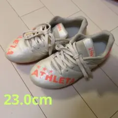ATHLETA サッカーシューズ 23.0cm ホワイトのサムネイル