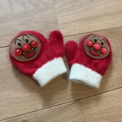 アンパンマン 赤い子供用手袋