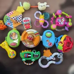 アンパンマン　ベビーカーおもちゃ　赤ちゃんおもちゃセット