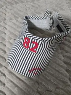 Callaway　ストライプ 82刺繍 バイザー