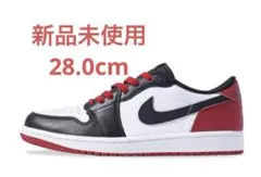 新品 定価以下【28.0cm】NIKE AJ1 LOW Black Toe