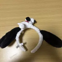 スヌーピー カチューシャ 耳付き
