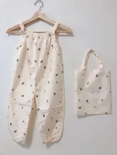 プレイウェア　お砂場着　レモン柄