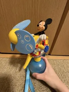 ディズニー　ミッキーマウスミストファン　扇風機　霧吹き