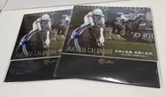 ２点セット　JRAオリジナル　卓上カレンダー　 競馬　2026　②