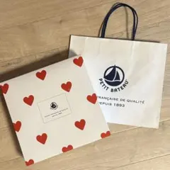 PETIT BATEAU ショップ袋 ギフトボックスセットのサムネイル