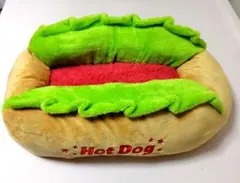 なりきり！ホットドッグクッション　ペット用・子供用
