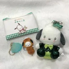 ポチャッコ マスコット キーホルダー ポーチセット