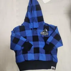 XLARGE フード付きトレーナー 90サイズ