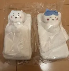 ちいかわ&ハチワレおふとんぬいぐるみ ティッシュケース