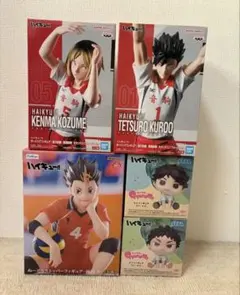 ハイキュー‼︎】プライズフィギュア 6点まとめ売り - メルカリ