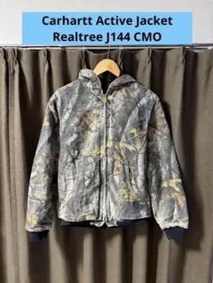 ‼️ Carhartt アクティブジャケット リアルツリー