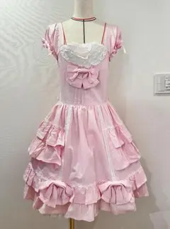 ベイビーザスターズシャインブライト ハートエプロン ピンク 下妻物語
