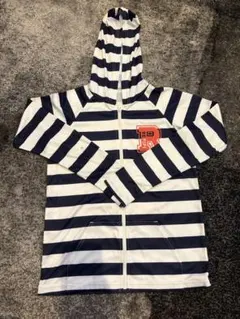 150-160 Repipi ストライプ ラッシュガード フード付き