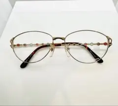 【日本製・ケース付き】YVESSAINTLAURENT イヴサンローランメガネ