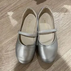 CHOPIN SHOPシルバーパンプス21.0センチ