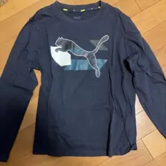 PUMA 長袖カットソー ネイビー 140サイズ