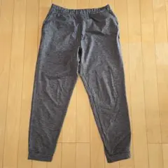 ユニクロ　アクティブストレッチジョガーパンツ L　グレー