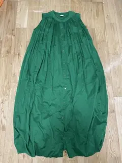 URBAN RESEARCH DOORS コットンボイル　ロングワンピース