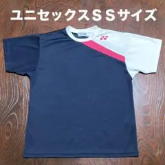 美品　ヨネックス　YONEX 半袖Ｔシャツ　ユニセックス SSサイズ ネイビー