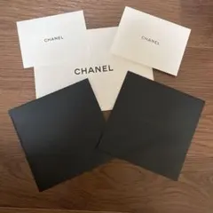 CHANEL シャネル　封筒　メッセージカード　5点セット
