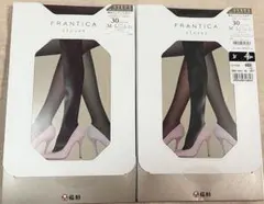 【新品】FRANTICA closet タイツ 極みニュアンスカラー2足 福助