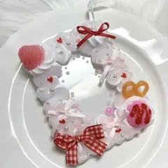 【No.32】 ドリンクシリーズ⭐︎苺みるくフロート ホイップデコ トレカケース