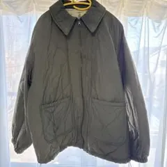 オリーブグリーン キルティングジャケット