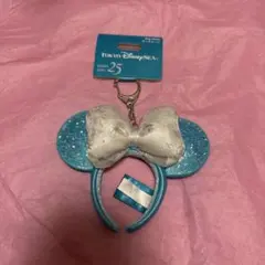 ディズニーシー25周年 カチューシャ キーチェーン ミニー ジュビリー