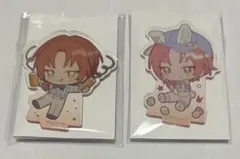 あんスタ　アニメイトカフェ　アクリルスタンド　月永レオ　2点セット