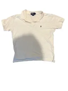 Polo by Ralph Lauren ホワイトポロシャツ Mサイズ