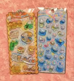 s*u様 キラキラウォーターインシール メロウアクアリウム なっとうちゃん あわ