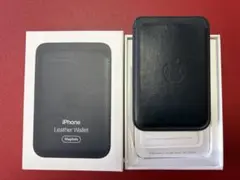 ともきりんさん専用 アップル純正　Leather Wallet MagSafe