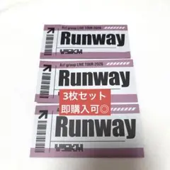 Runway Aぇ! group 落下物 3枚セット