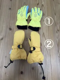 【極美品】キッズグローブ 手袋&ミトンセット　3-5歳向け