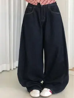 バルーンフィットデニム
